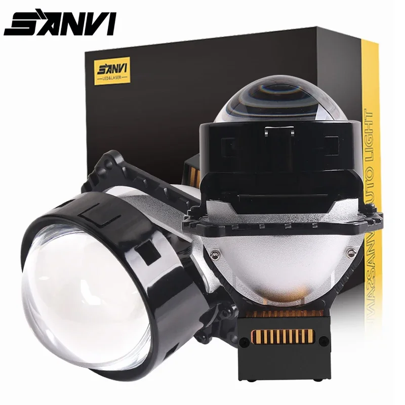 Headlight Aiming Tool - SANVI 2 adet L60 Bi LED