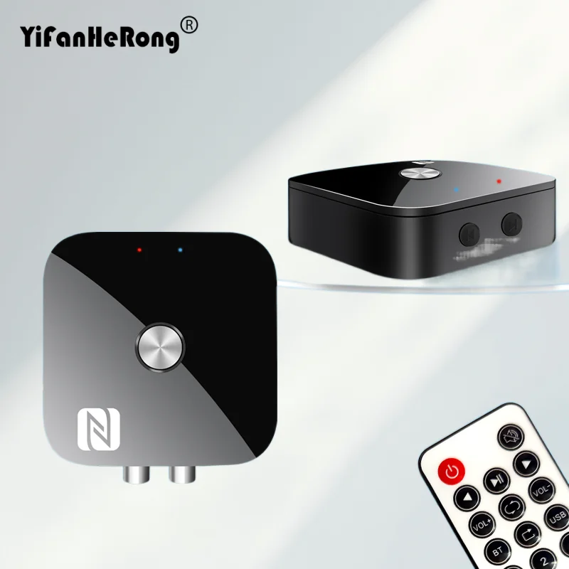 Transmission Jack Adapter - NFC Bluetooth uyumlu 5.3 Ses Alıcısı