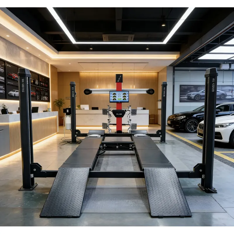 4 Tekerlekli 3D Tekerlek Hizal - Wheel Alignment Machine incelemesi ve fiyatı