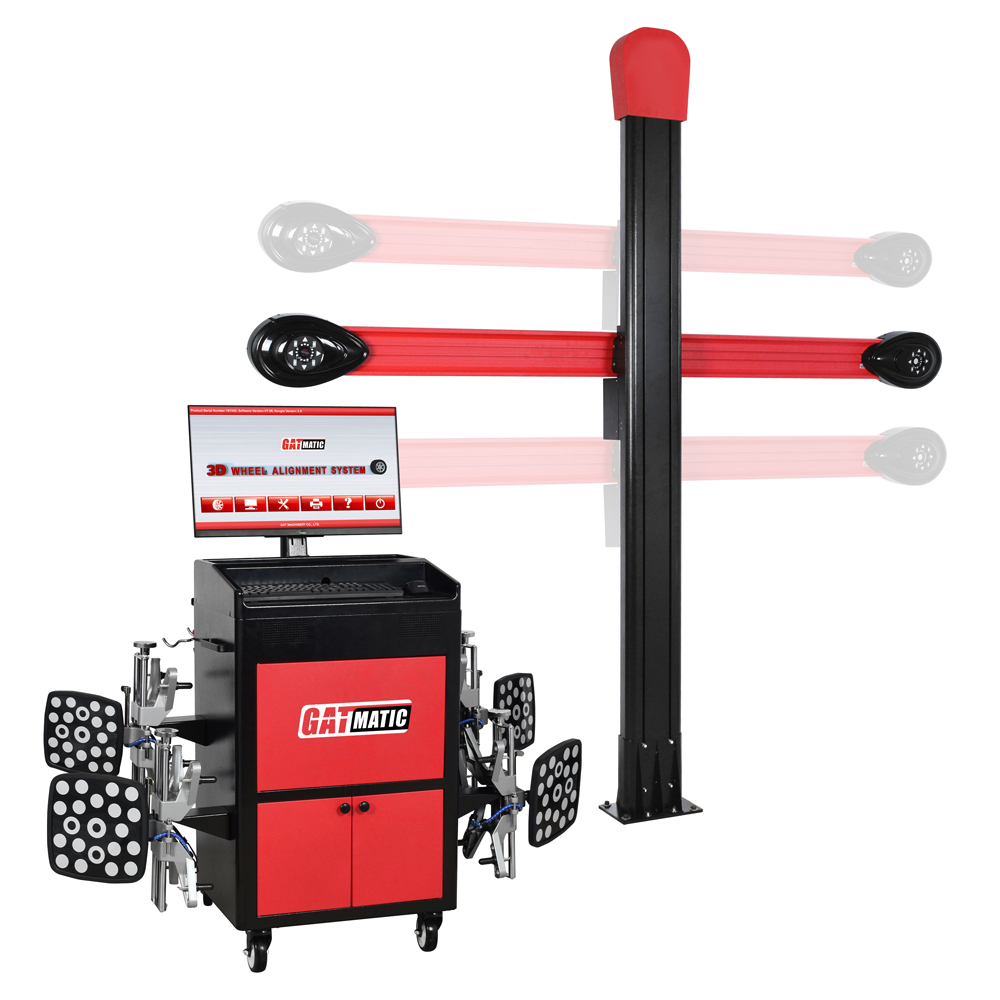 GATmatic Taşınabilir HD 3D Tek - Wheel Alignment Machine incelemesi ve fiyatı