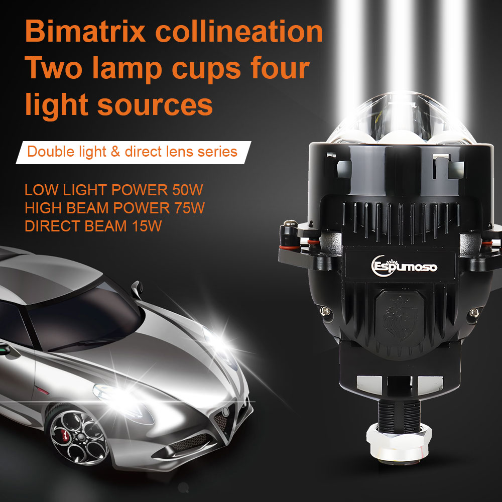 3 İnç Bi LED Lazer Projektör F - Headlight Aiming Tool incelemesi ve fiyatı