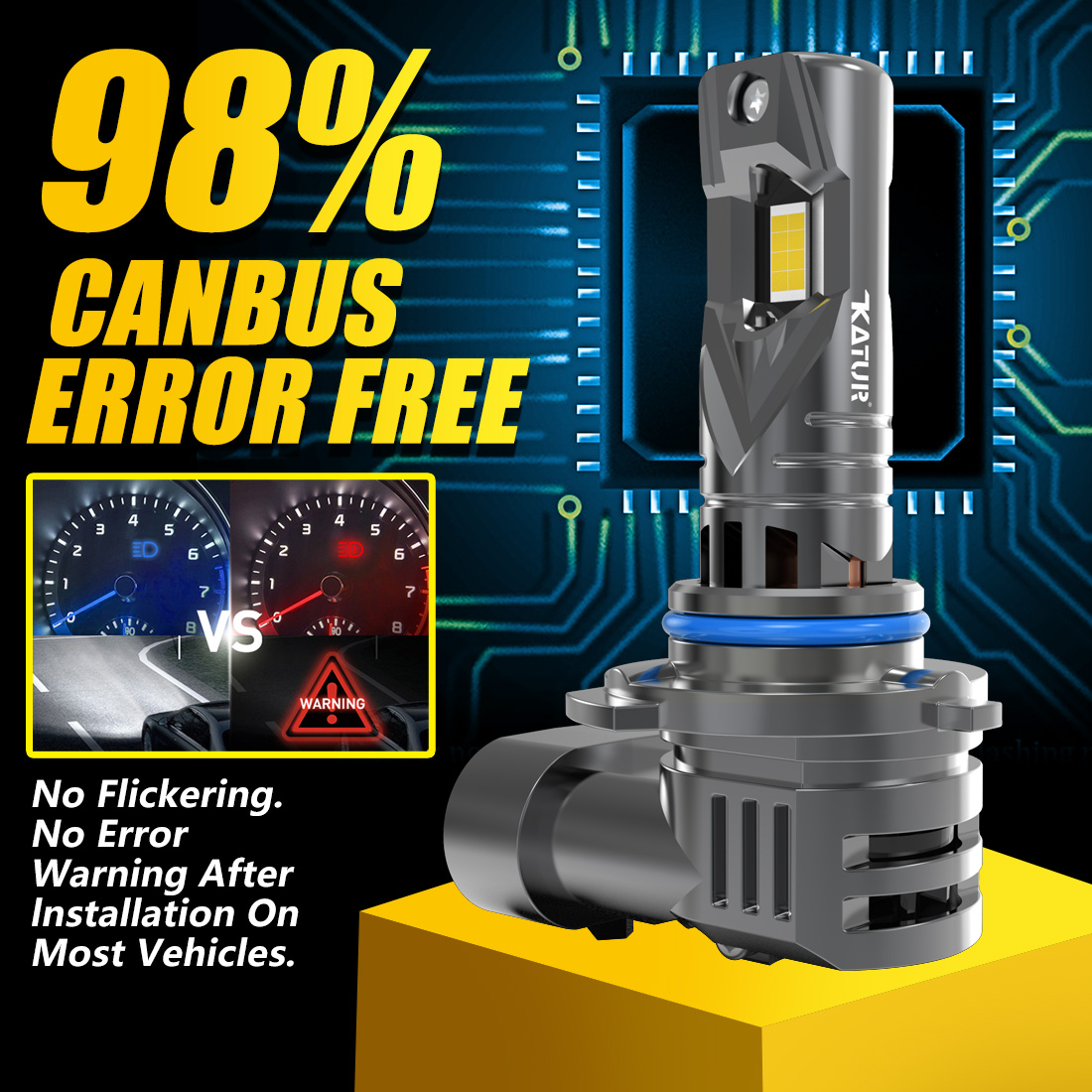 2x9012 Opel LED far ampulü Can - Headlight Aiming Tool incelemesi ve fiyatı