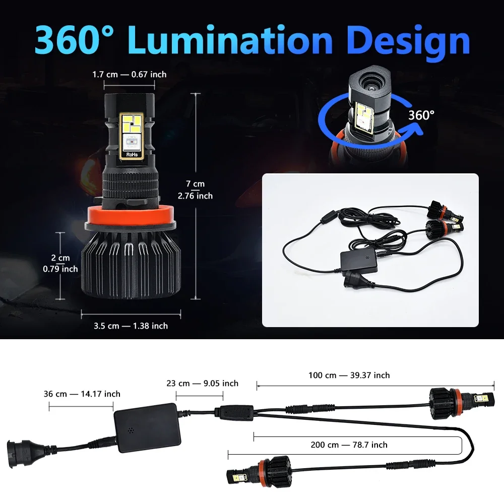 Bayerley RGB 5050 LED Sis Farı - Headlight Aiming Tool incelemesi ve fiyatı
