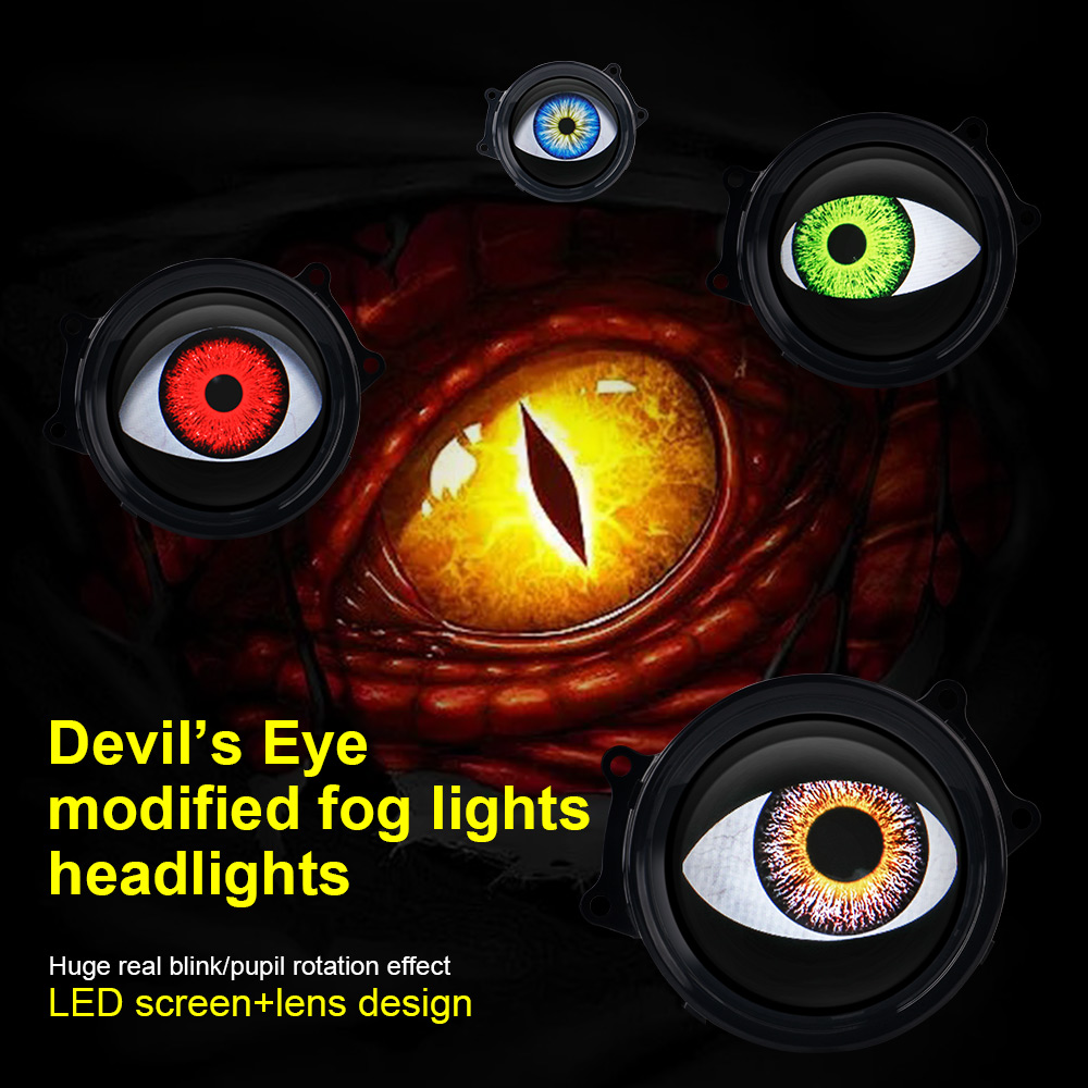 Araba dinamik şeytan gözü LED  - Headlight Aiming Tool incelemesi ve fiyatı