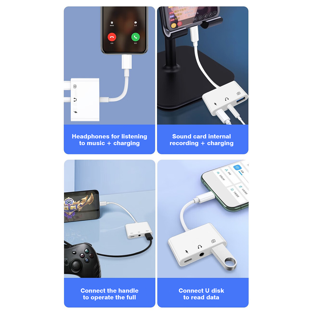 3'ü 1 Arada Lightning - USB 3. - Transmission Jack Adapter incelemesi ve fiyatı