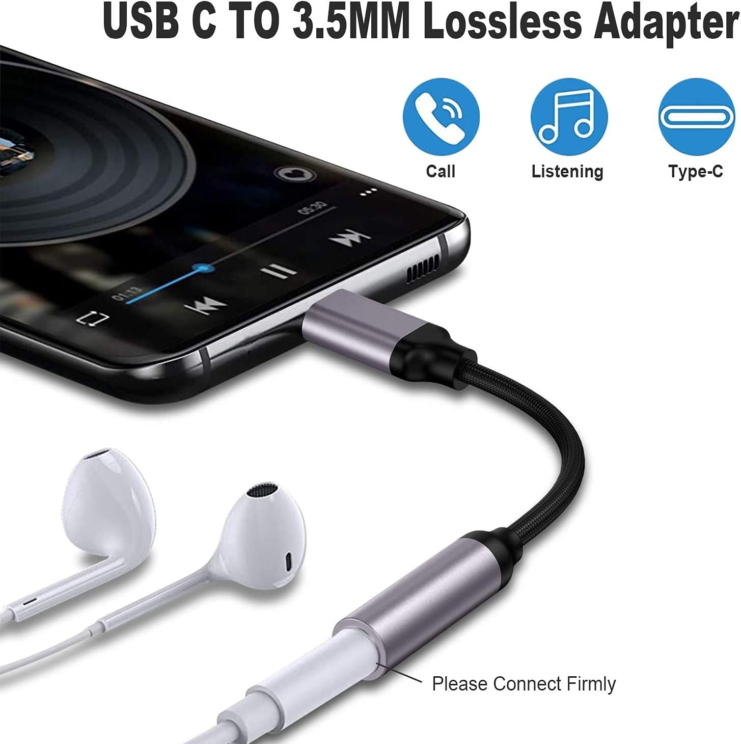 USB tip C için 3.5mm Aux adapt - Transmission Jack Adapter incelemesi ve fiyatı
